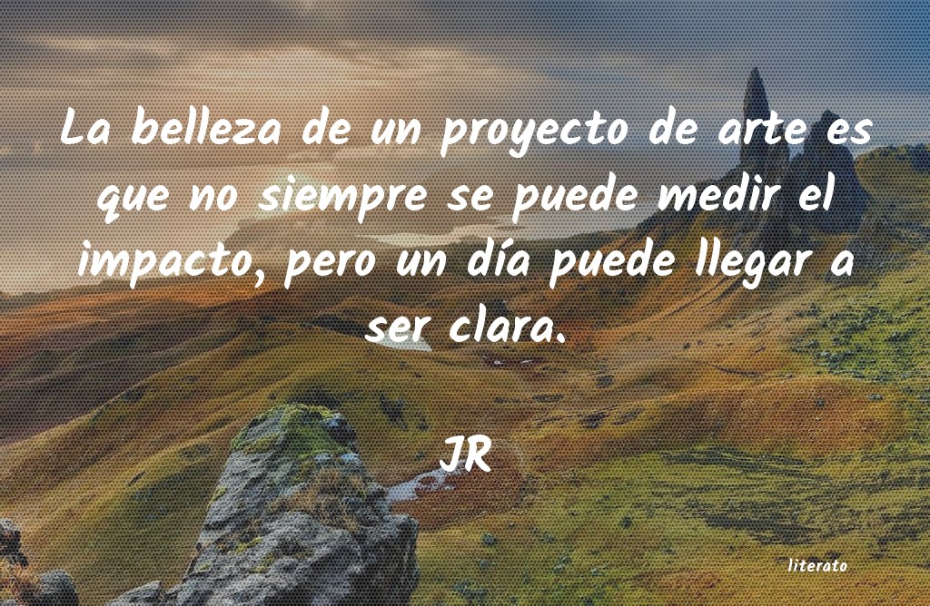 frases de JR