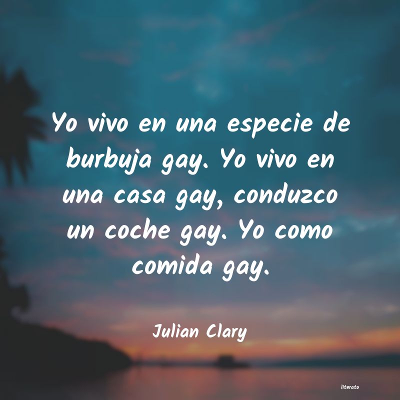 Frases de Julian Clary