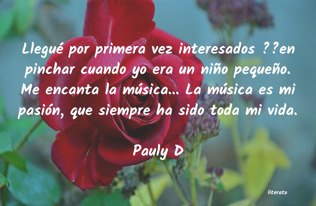 frases de Pauly D