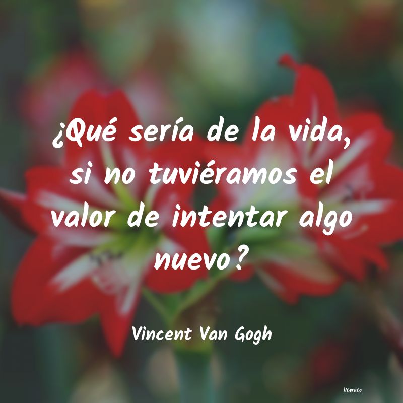frases de Vincent Van Gogh
