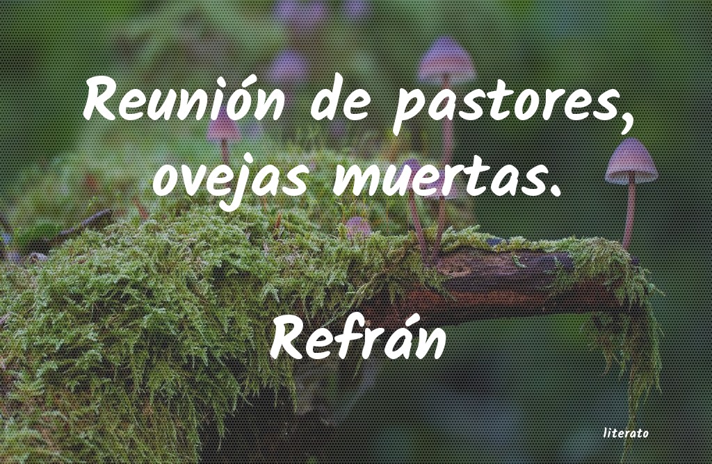 Frases de Refrán