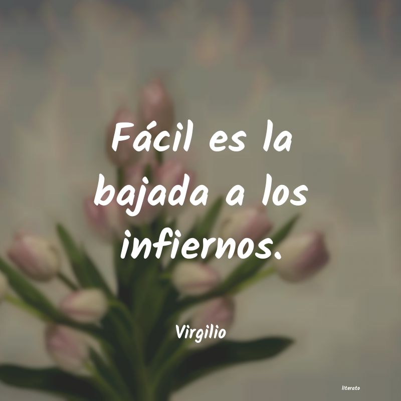 frases de Virgilio