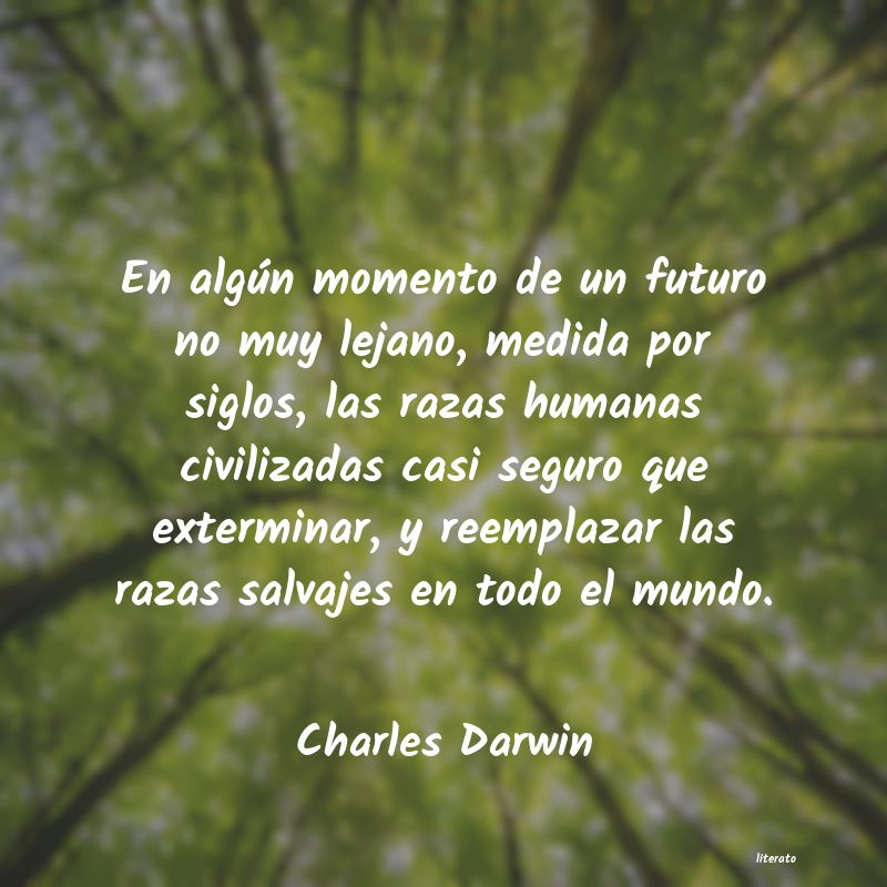 Frases de Charles Darwin