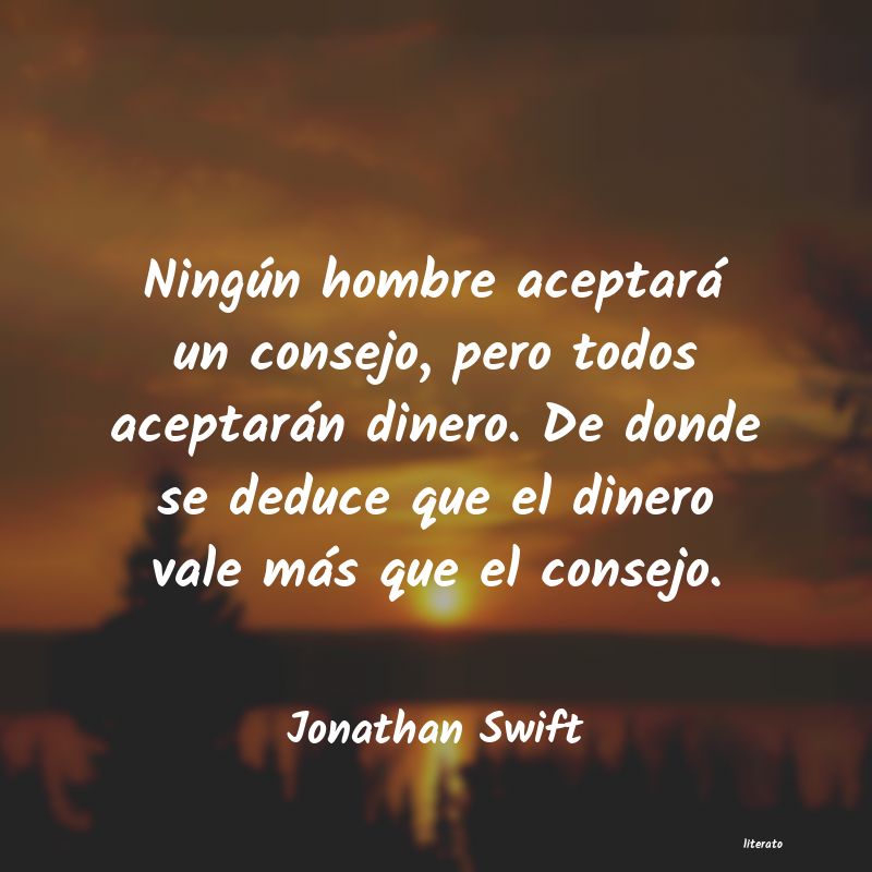 Frases de Jonathan Swift