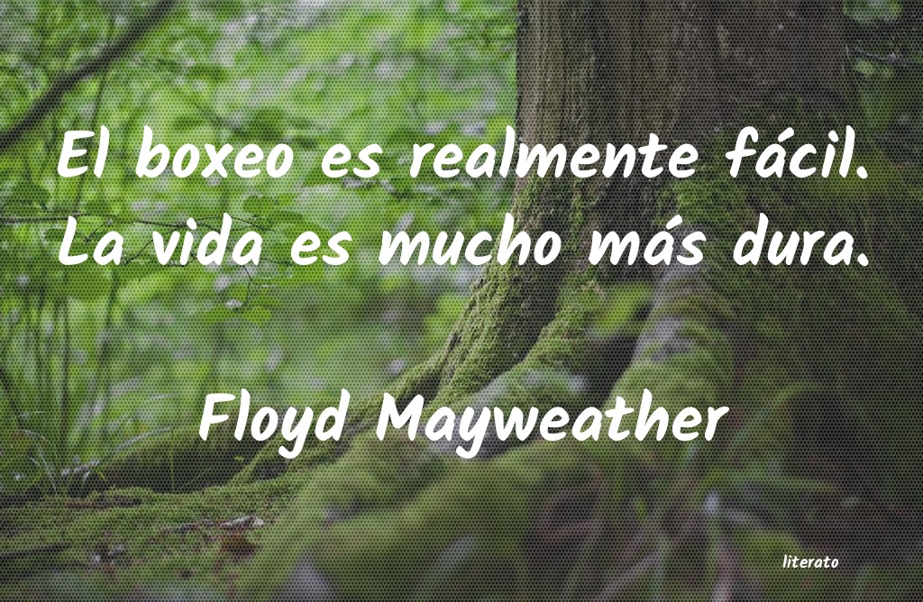 Frases de Floyd Mayweather