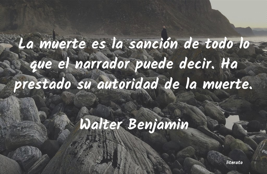 frases de Walter Benjamin