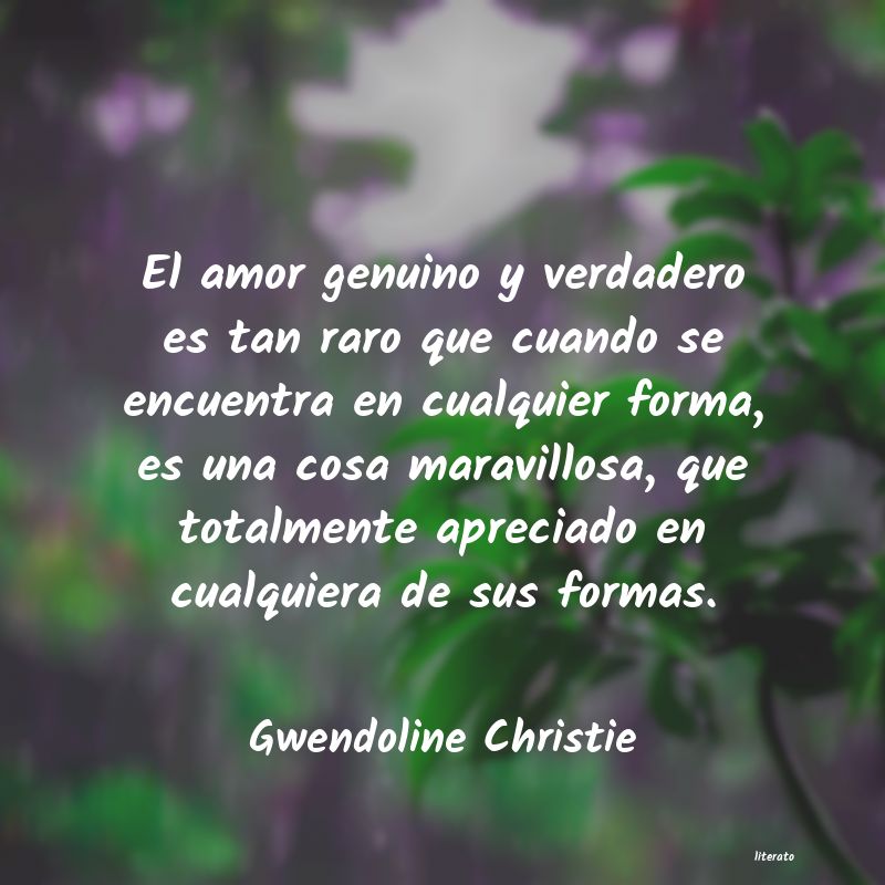 Frases de Gwendoline Christie