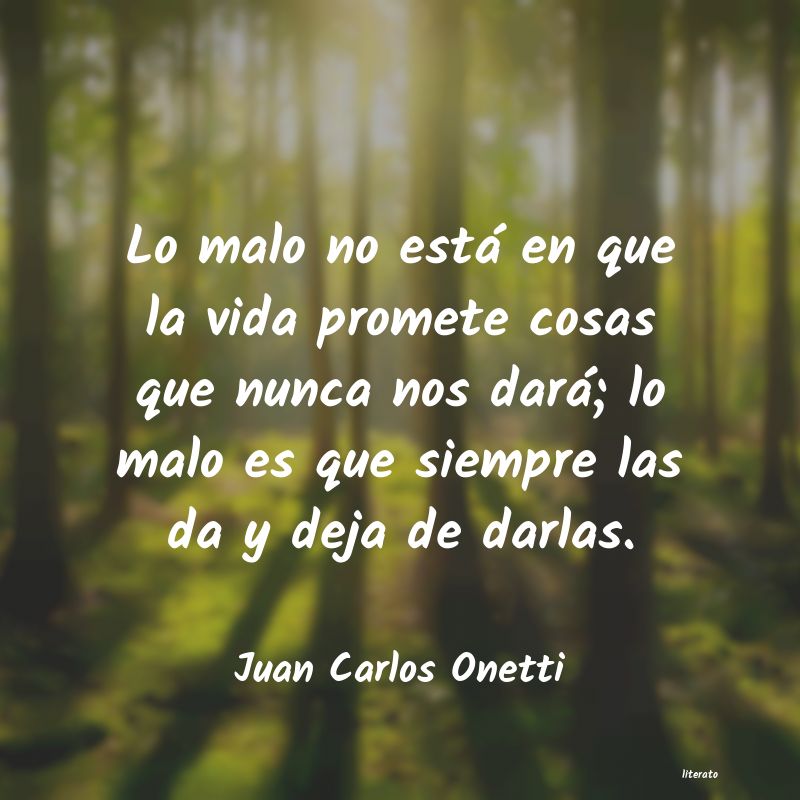 Frases de Juan Carlos Onetti