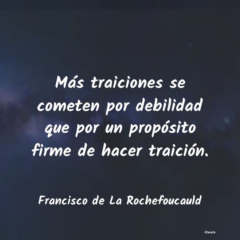 frases de Francisco de La Rochefoucauld