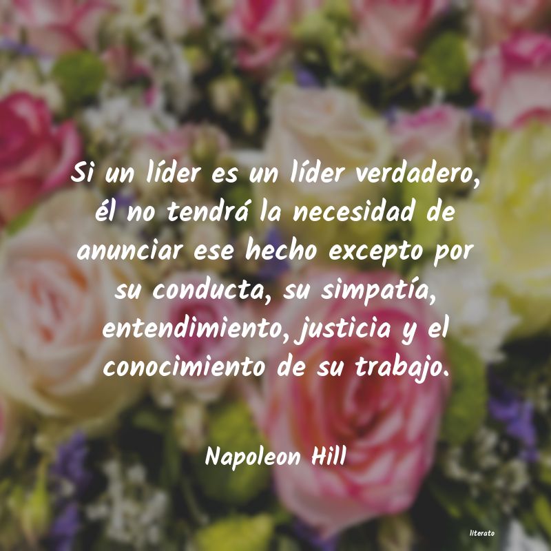 Frases de Napoleon Hill