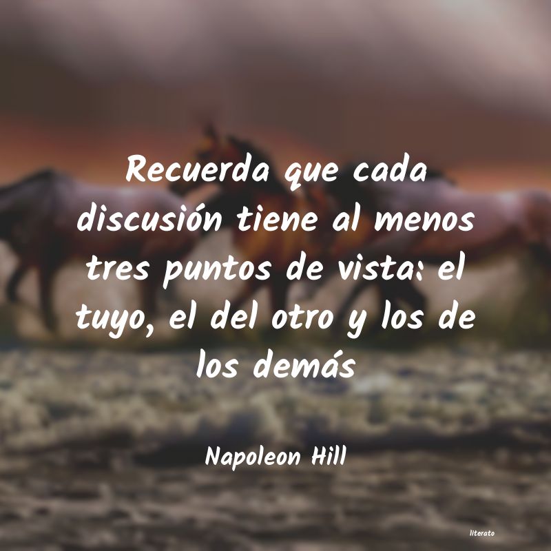 Frases de Napoleon Hill