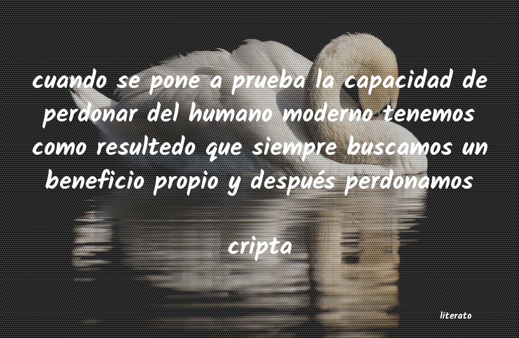 Frases de cripta