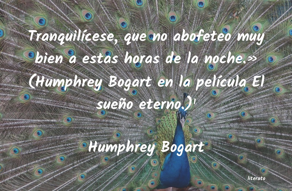 frases de Humphrey Bogart