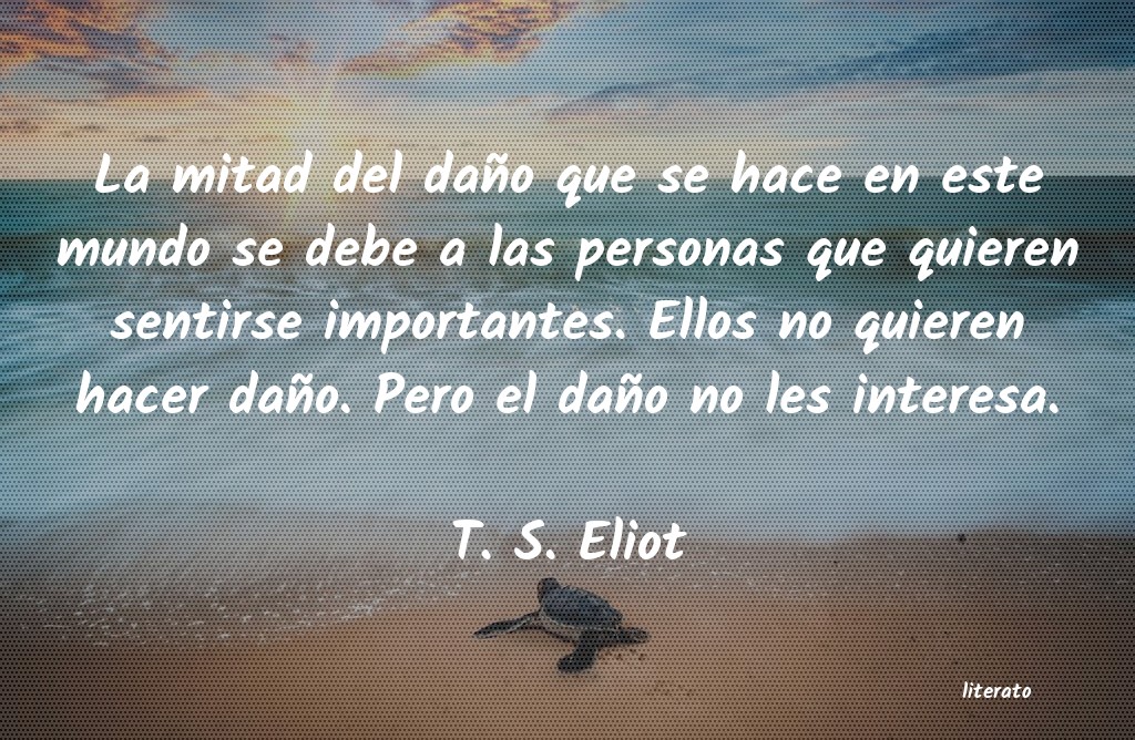 Frases de T. S. Eliot