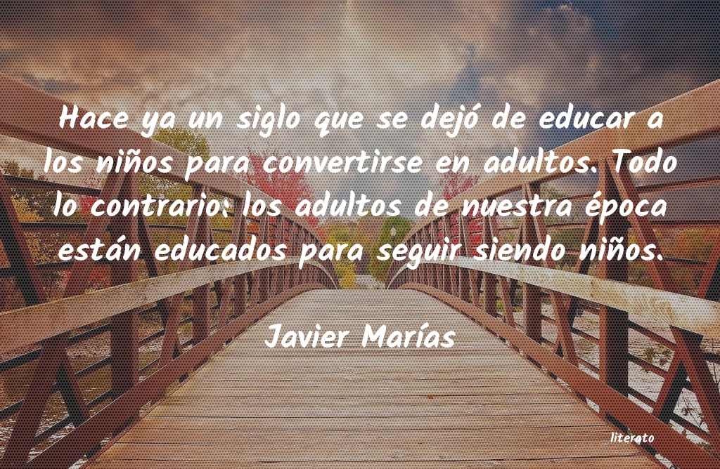 Frases de Javier Marías