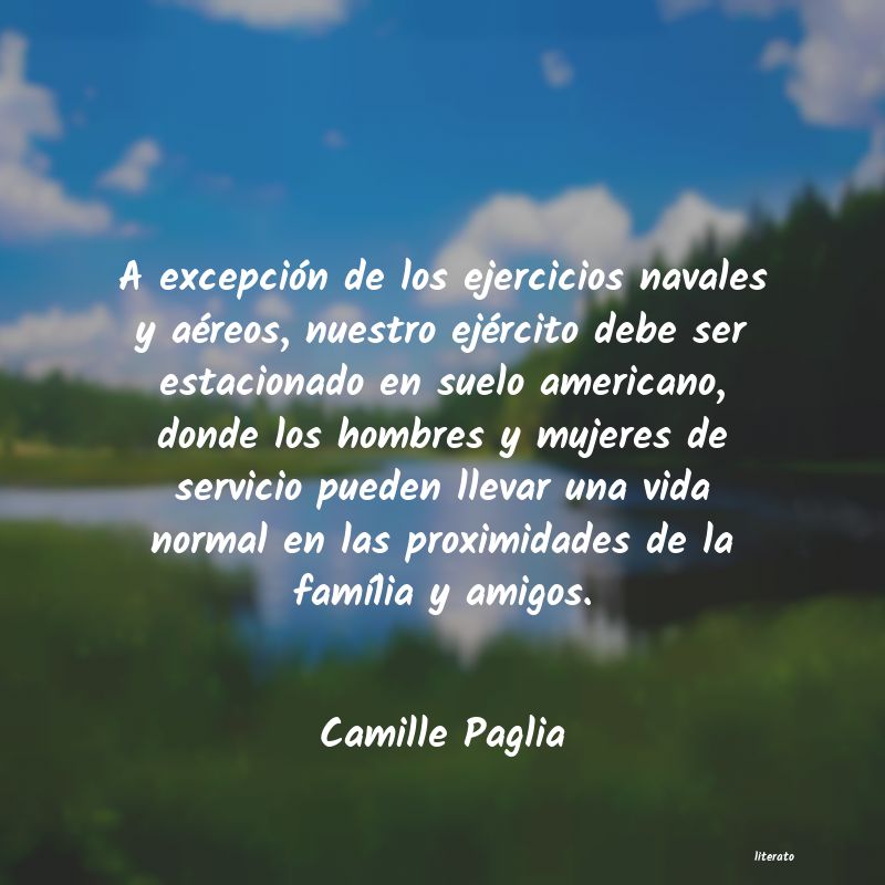 frases de Camille Paglia
