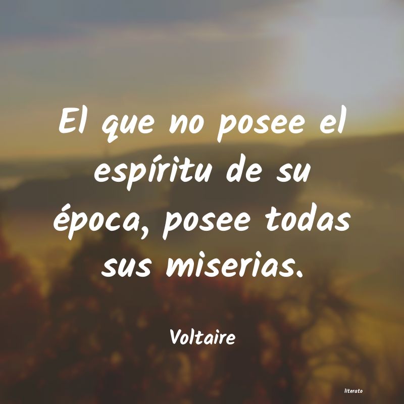 frases de Voltaire