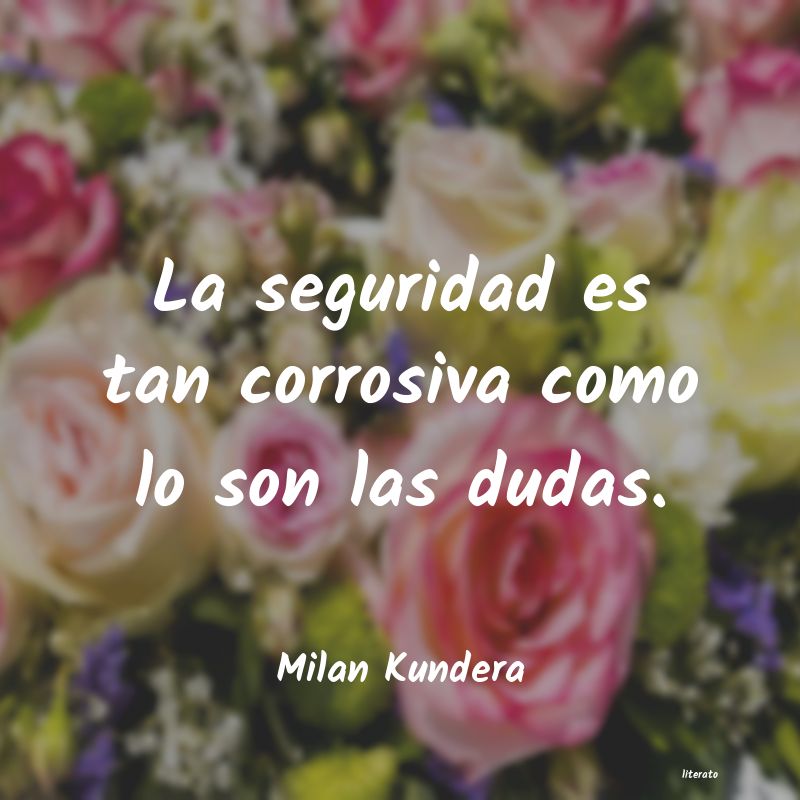frases de Milan Kundera