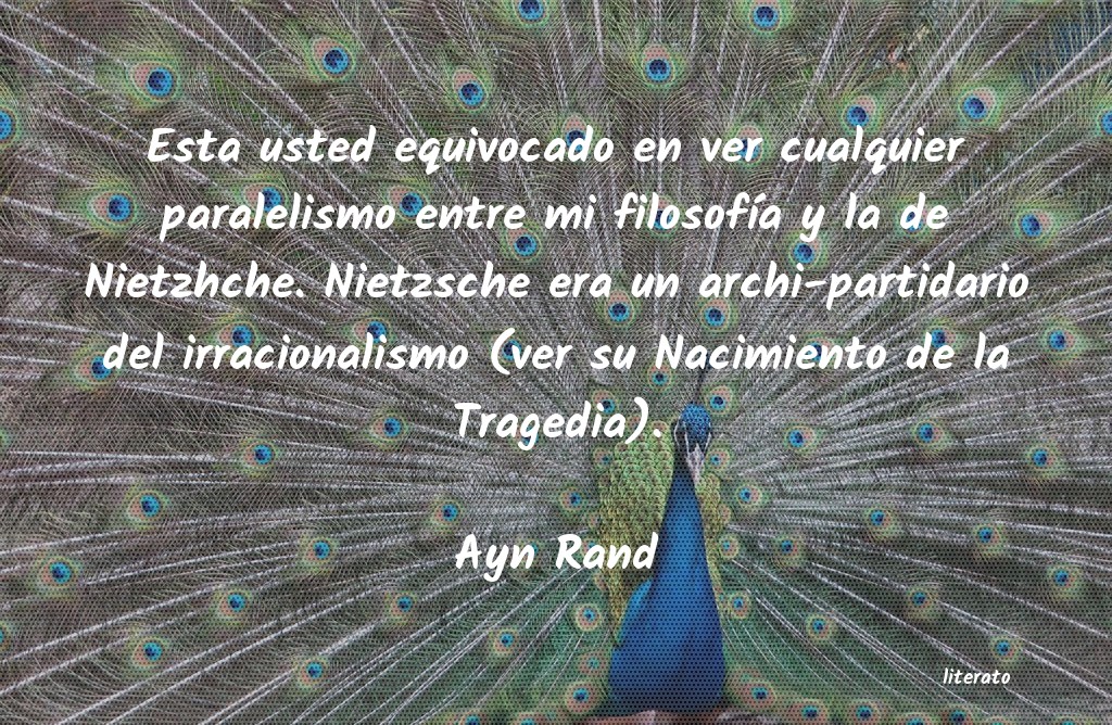 frases de Ayn Rand