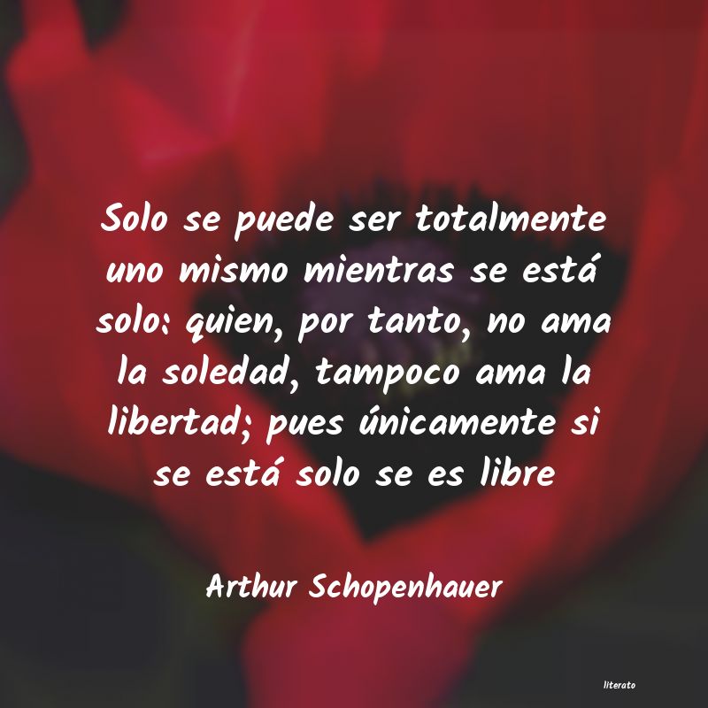 Frases de Arthur Schopenhauer