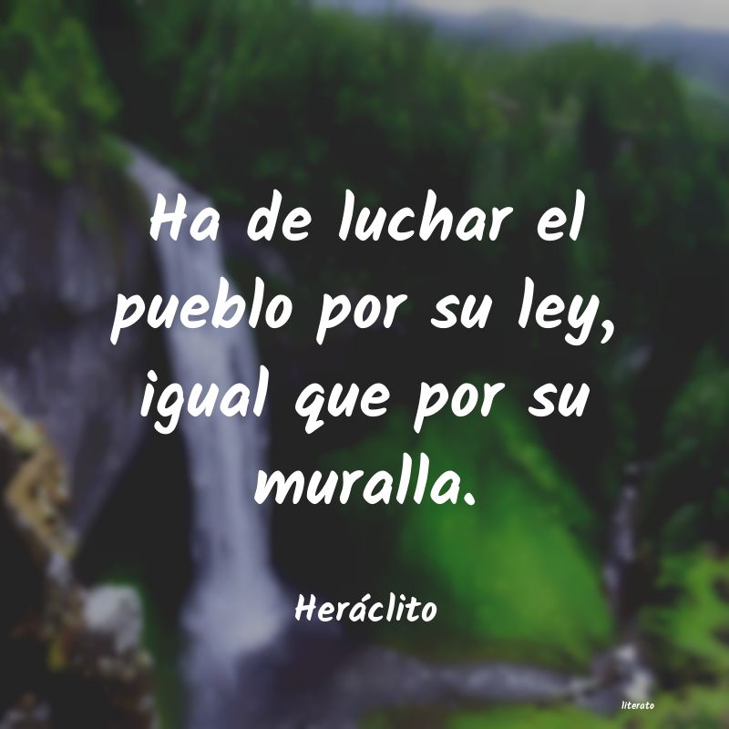 frases de Heráclito