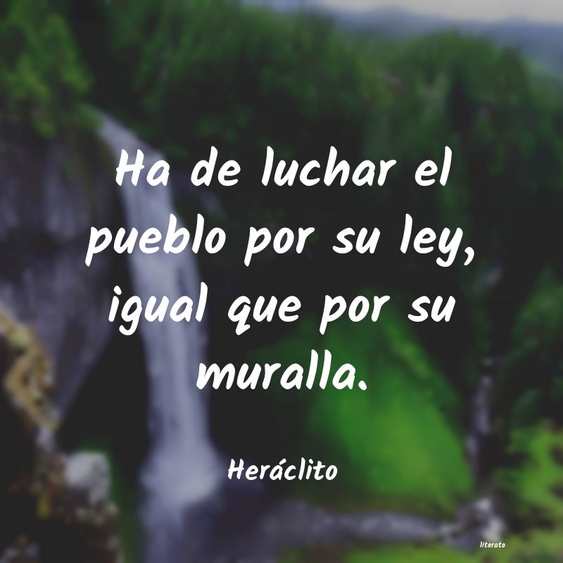 Frases de Heráclito