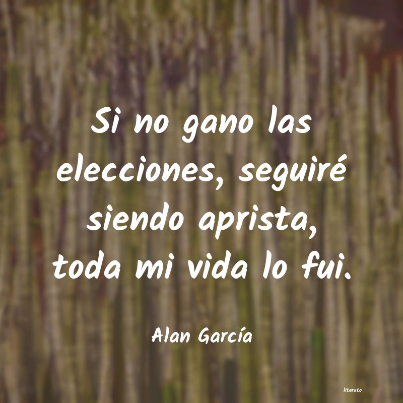 Frases de Alan García