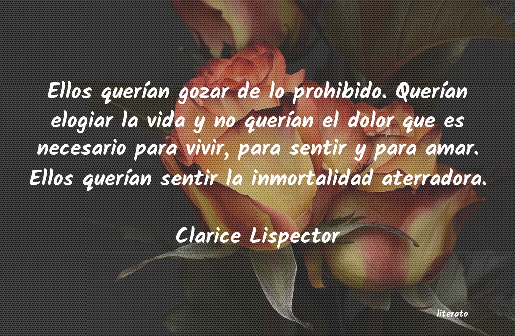 Frases de Clarice Lispector