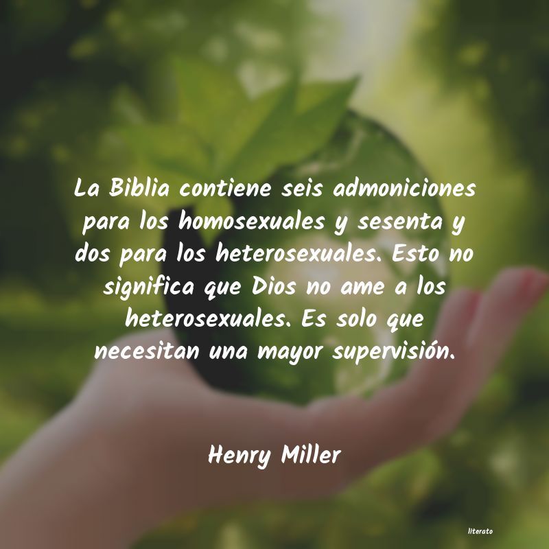 frases de Henry Miller