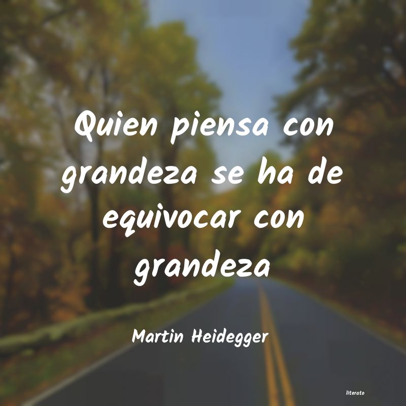 Frases de Martin Heidegger