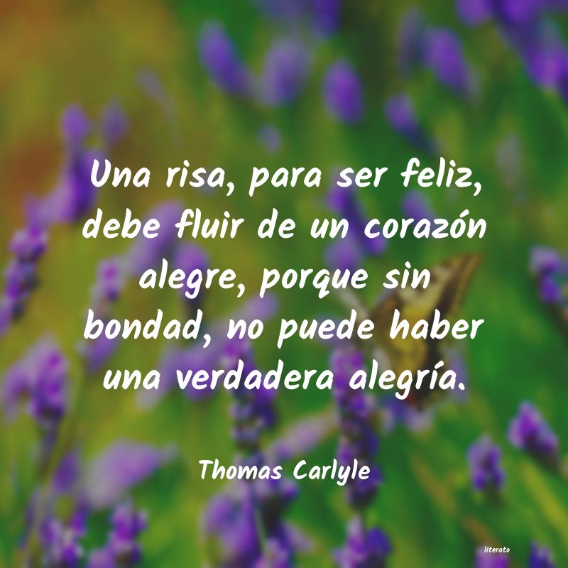 Frases de Thomas Carlyle