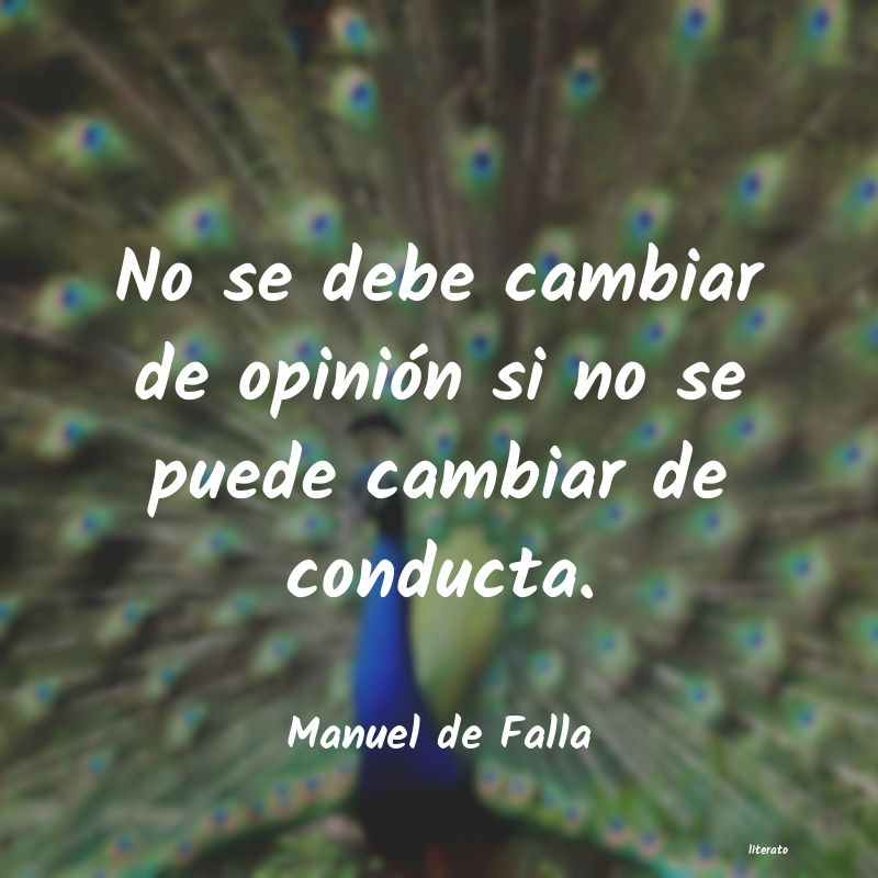 frases de Manuel de Falla