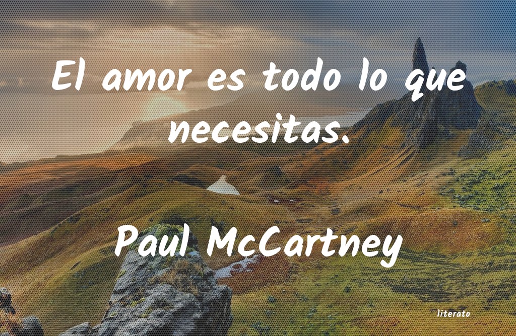 frases de Paul McCartney