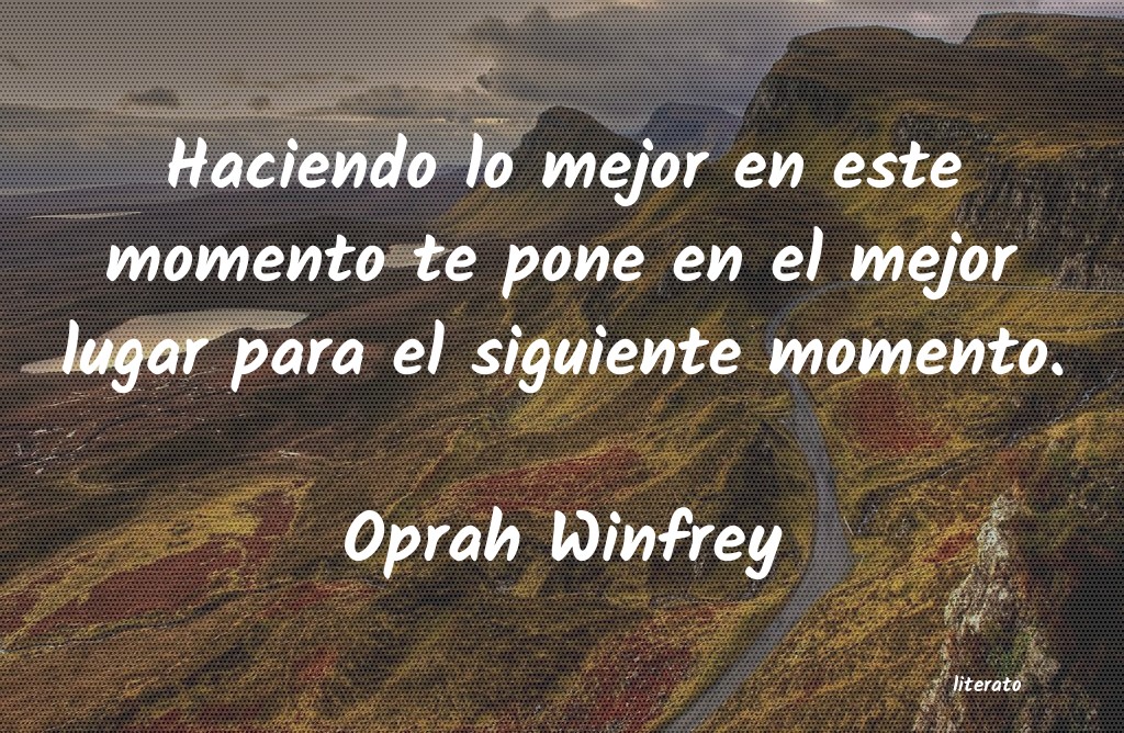 Frases de Oprah Winfrey