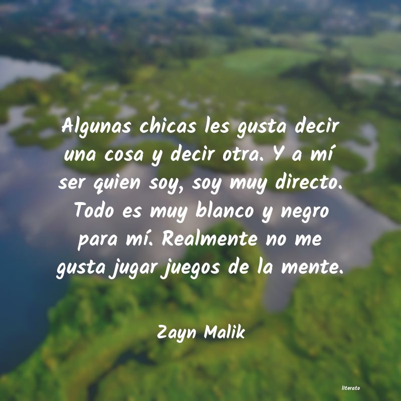 Frases de Zayn Malik