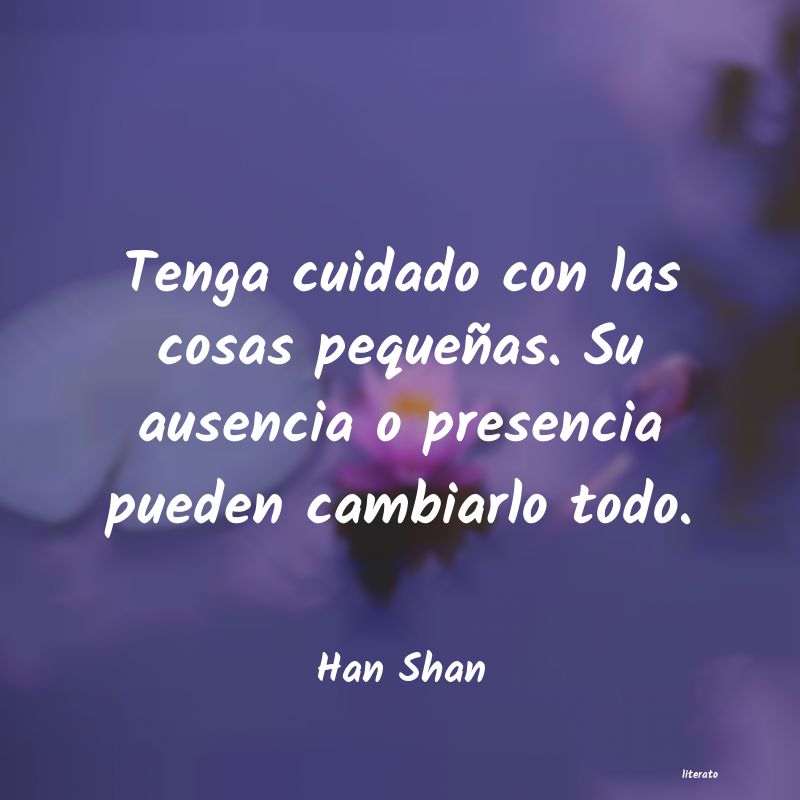 Frases de Han Shan