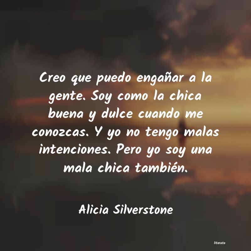 Frases de Alicia Silverstone