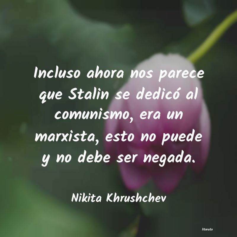 Frases de Nikita Khrushchev