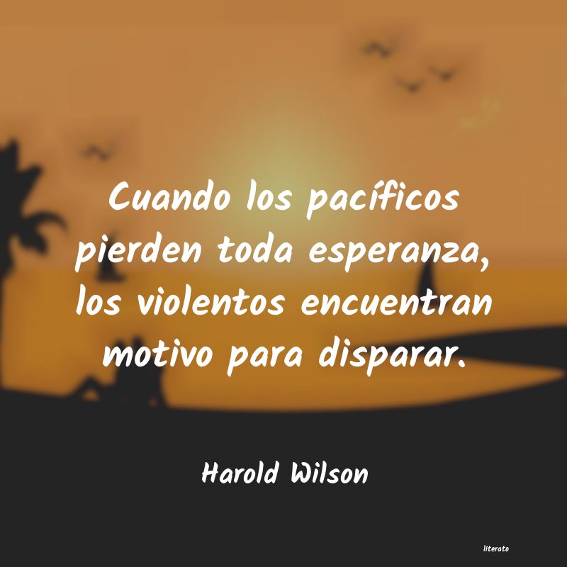 frases de Harold Wilson