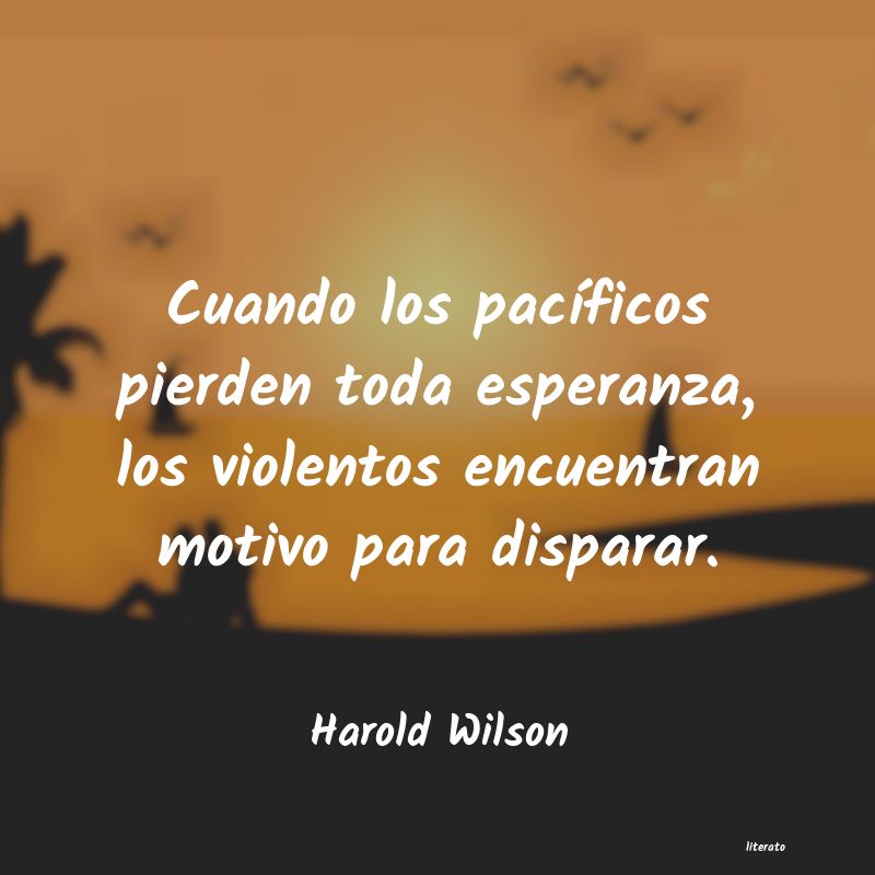 Frases de Harold Wilson