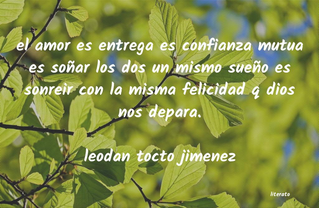 Frases de leodan tocto jimenez