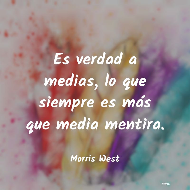 Frases de Morris West