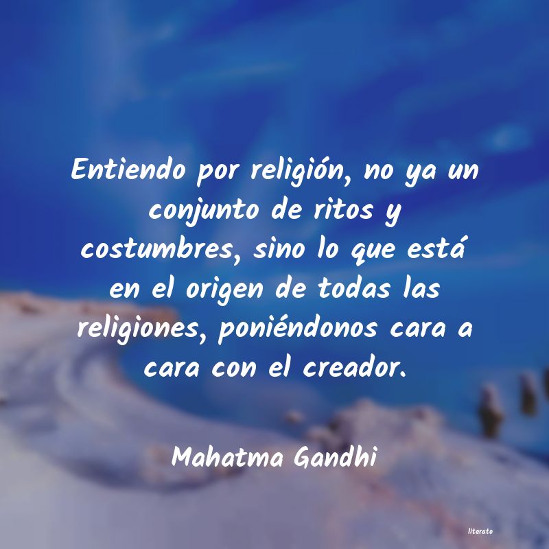 Frases de Mahatma Gandhi