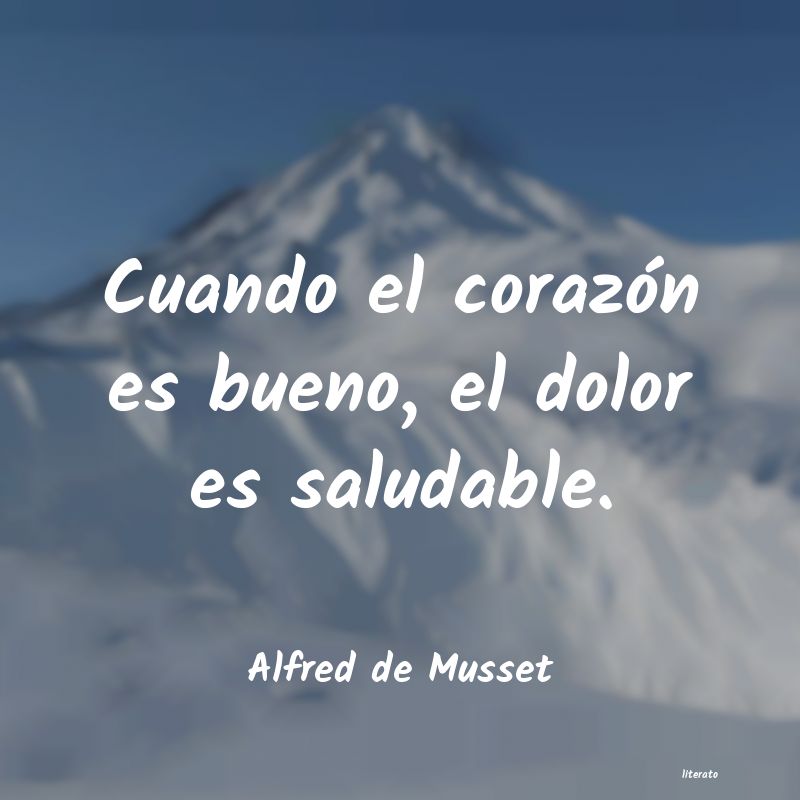 frases de Alfred de Musset