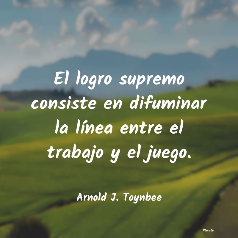 frases de Arnold J. Toynbee