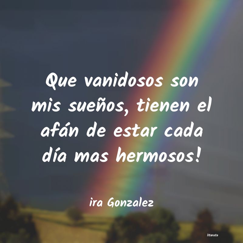 frases de ira Gonzalez