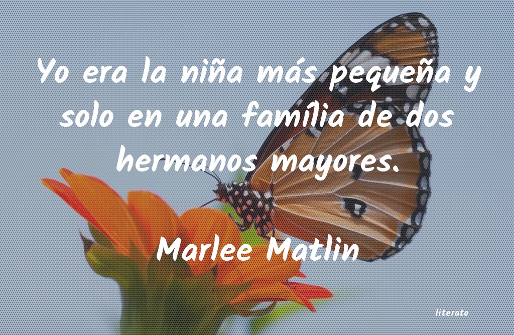 frases de Marlee Matlin