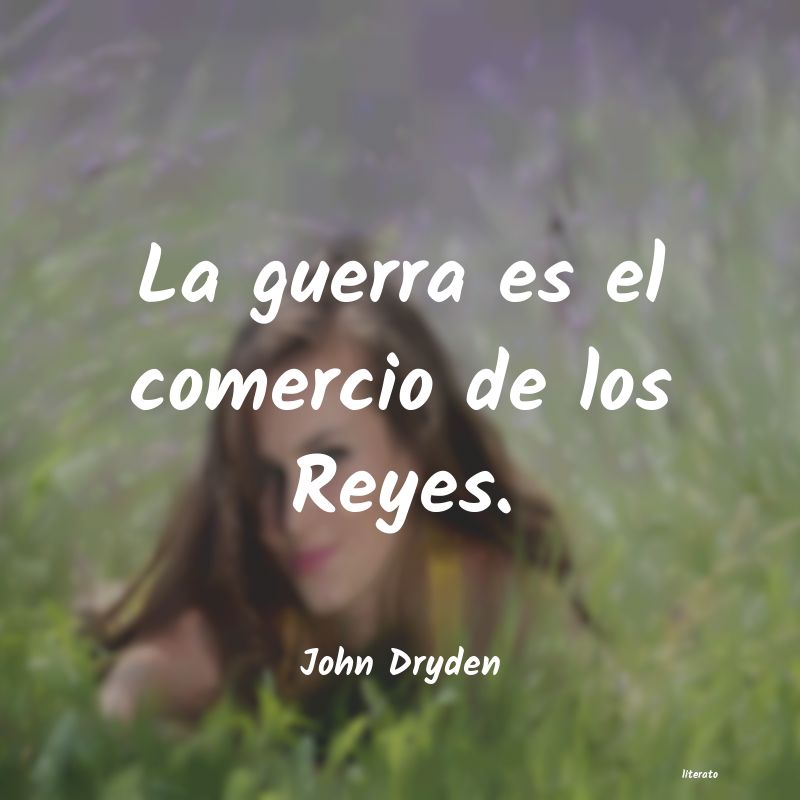 Frases de John Dryden