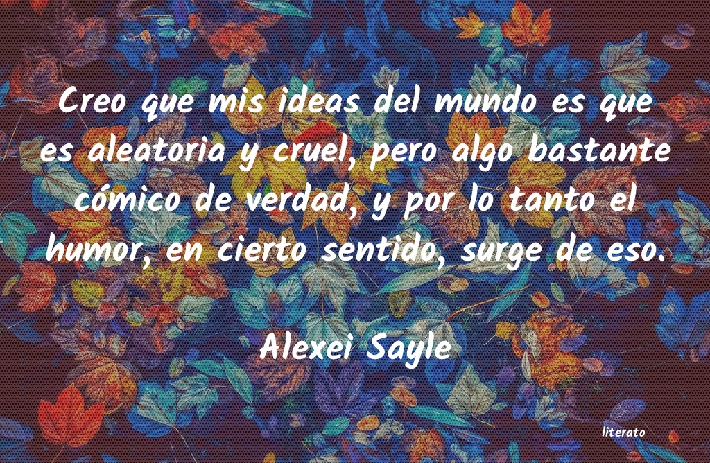 Frases de Alexei Sayle