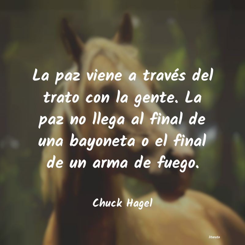 Frases de Chuck Hagel